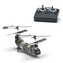 Remote Control Fire Strike Helicopter Pro 4 Rotor - Camoflage