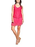 Laura Moretti Vestido Seda (Fucsia)