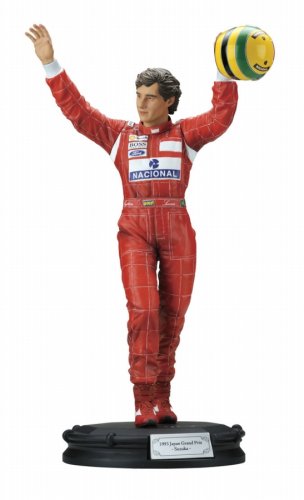 ファインアート スタチュー アイルトン・セナ(1/6スケールコールドキャスト製塗装済み完成品)