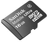 Sandisk 16GB Ultra microSDHC CLASS 4 / MobileMate micro Reader (SDSDQY-016G, Retail Package)