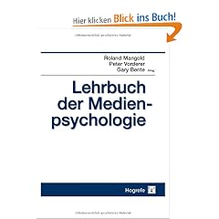 Lehrbuch der Medienpsychologie