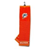 Miami Dolphins NFL Embroidered Golf Towel