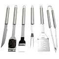 BT Outdoor Stainless Steel Barbeque set - 6 PC