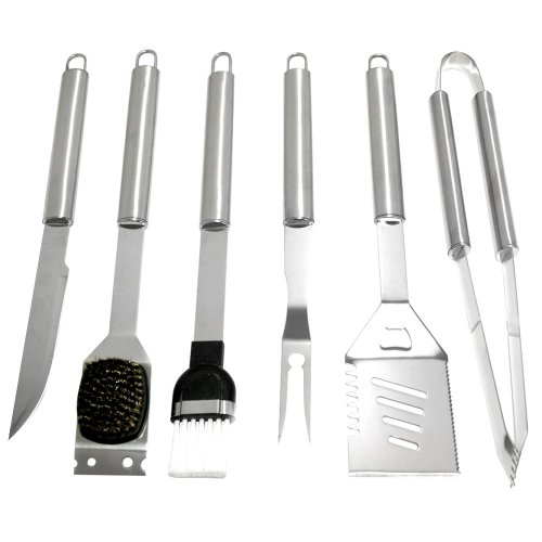 BT Outdoor Stainless Steel Barbeque set - 6 PC