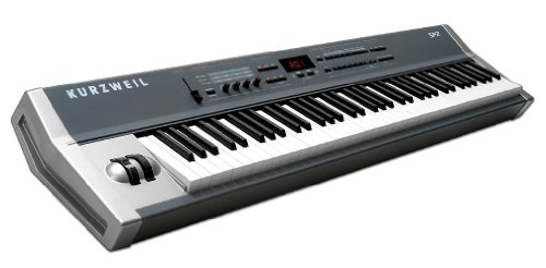 Kurzweil SP2 76 Note Digital Stage Piano and Midi Controller, Semi Weighted Action Keys, 64 Programs, Polyphony Split Layer, DSP FX, Gray Kurzweil SP2 76 Note Digital Stage Piano and Midi Controller, Semi Weighted Action Keys, 64 Programs, Polyphony Split Layer, DSP FX, Gray
