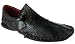 Red Tape Driver Patent Black Mens Shoes Loafers