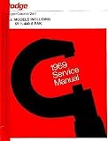 1969 Dodge Charger - Coronet - Dart Factory Service Manual