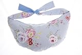 from Thrupenny Bits Thrupenny Bits Ultimate Grey Floral breastfeeding pillow with blue back