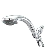 Elements of Design EX2522 Tempa 4 Functions Hand Shower/w Hose, Chrome