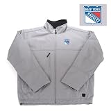 New York Rangers NHL Explorer Fleece Jacket (Silver)