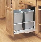 Dbl Dm 36 Qt Silver P-O Cont