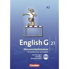 English G 21 - Ausgabe A: Band 2: 6. Schuljahr - Klassenarbeitstrainer mit L�sungen und CD