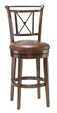 Hillsdale Furniture 4297-826 Lemans Swivel Bar Stool, Distressed