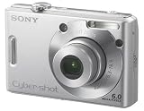 Sony Cyber-shot DSC-W30 Digitalkamera (6 Megapixel) silber