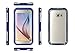 Galaxy S6 Case ,Waterproof Case Dustproof Shockproof Snowproof Gel Touch Screen Ipx8 Swimming Diving Cover For Samsung GALAXY S6 2015 (deep blue)