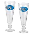 Orlando Magic NBA 2pc Pilsner Glass Set with Basketball on stem - Oval Logo by Great American Products