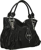 41xwsAChOFL._SL160_ - Jolie Hobo Handbags - Black - hobo-clutch-purse