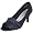 Navy Satin