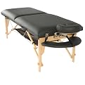 BodyWorks Therapy Equipment Elite Maple Portable Massage Table&nbsp;- Onyx