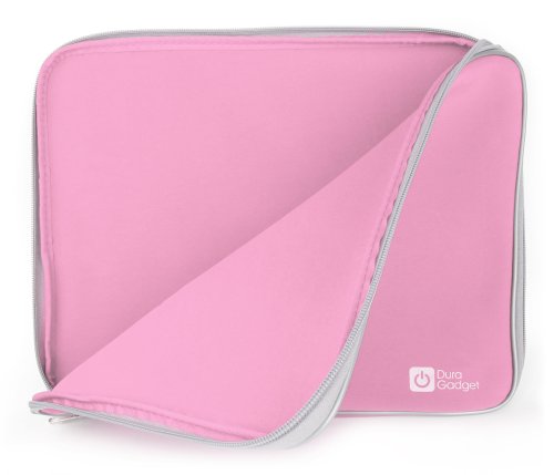 DURAGADGET 15.5" Protective Splash Proof Sleeve For Sony Vaio In Pink