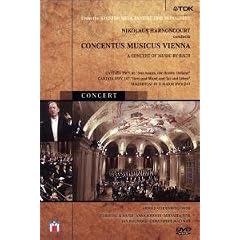 Nikolaus Harnoncourt, Concertus Musicus Vienna : A Concert of Music By Bach [DVD]