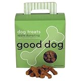 Sojo's Good Dog Dog Treats - 8 oz - Apple Dumpling Flavor (Pack of 6 Boxes)