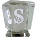 Kitchen & Housewares : Clear Wine Stopper with Monogram ~ Pick your initial, S