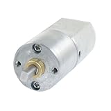 uxcell ギヤードモータ 6VDC 68RPM 金属 電子部品 オートシャッター 1個入り