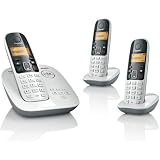 Siemens Gigaset A495-3 Digital Cordless Phone with Digital Answering Machine with 3 Handsets