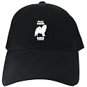 Baseball Cap Black " PLAY HARD Samoyed CRASH HARDER " Dogs
