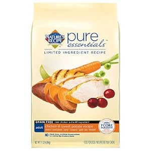 Nature's Recipe Pure Essentials Chicken & Sweet Potato Grain Free Adult Dog Food, 11 lbs. Nature's Recipe Pure Essentials Chicken & Sweet Potato Grain Free Adult Dog Food, 11 lbs.