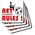 Net Generation Rule Coasters Soft