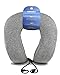 Premium Luxury Memory Foam Neck Pillow provides unique comfort and support. This lightweight neck pillow for travel has a plush velour cover, your satisfaction 100% guaranteed!