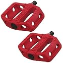 Eastern CFRP BMX Bike Pedals - Red