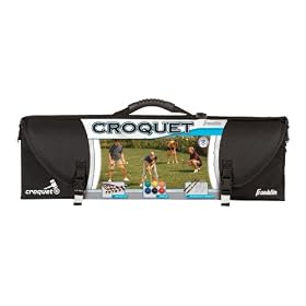 Click here to buy Franklin Sports Advanced 6 Player Croquet set.
