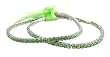 Bracelet Set (2 pc) - (B280) - Plus Size Stretch - Swarovski TM Crystals ~ Peridot Green (8")