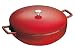 Staub 4 7/8 Quart Country Casserole, Pimento Red