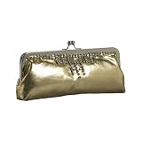 Coloriffics Handbags Rhinestone Frame Clutch