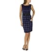 Target Limited Edition Women's Belted Lady Dress - Plum Houndstooth