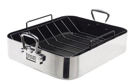 Bialetti Extra Large Aluminum Roaster - White product image