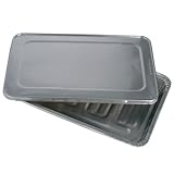 Review Northwest Enterprises  / Full Size Steam Pan Covers (50 count) - 13 1/2