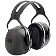 3M Peltor X-Series Over-the-Head Earmuffs, NRR 31 dB, One Size Fits Most, Black X5A (Pack of 1)