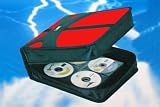 CD CASE 240 CAPACITY RED