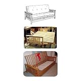 Mission Couch/Futon Plan (Woodworking Project Paper Plan)