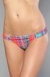 ONeill The Plaidtastic Tab Side Bottom,Swimwear for Women