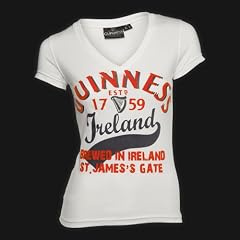 Guinness White Orange Brew in Ireland Ladies Tee