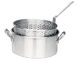 Bayou Classic 1201 10-Qt. Aluminum Fry Pot with Basket - No Lid