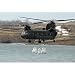 CH-47 Chinook (Transporting Sandbags) Art Poster Print - 11x17