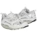WOMEN'S POWERWALK BY NATURAL SPORT, ASPIRE WHITE EXERCISE FITNESS SHOES Size 8.5M