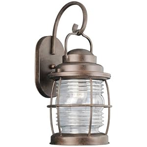 Kenroy Home 90953GC Beacon Large Wall Lantern, Gilded Copper by Kenroy Home